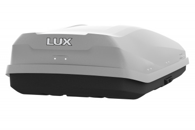 Автобокс LUX IRBIS 175 серый матовый 450л от интернет-магазина AUTOBOKS.kz. 