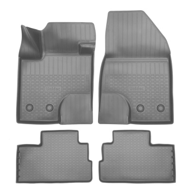 Коврики салонные для Haval-H6 III 2WD 3D (2021) (серый)