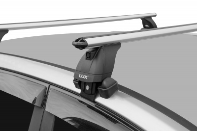 Багажник на крышу LUX BK3 для Hyundai Elantra VII 2020+ Aero-Classic от интернет-магазина AUTOBOKS.kz. 