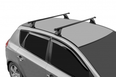 Багажник на крышу LUX BK3ШМ Hyundai Solaris 2011-2016 Standart от интернет-магазина AUTOBOKS.kz. 